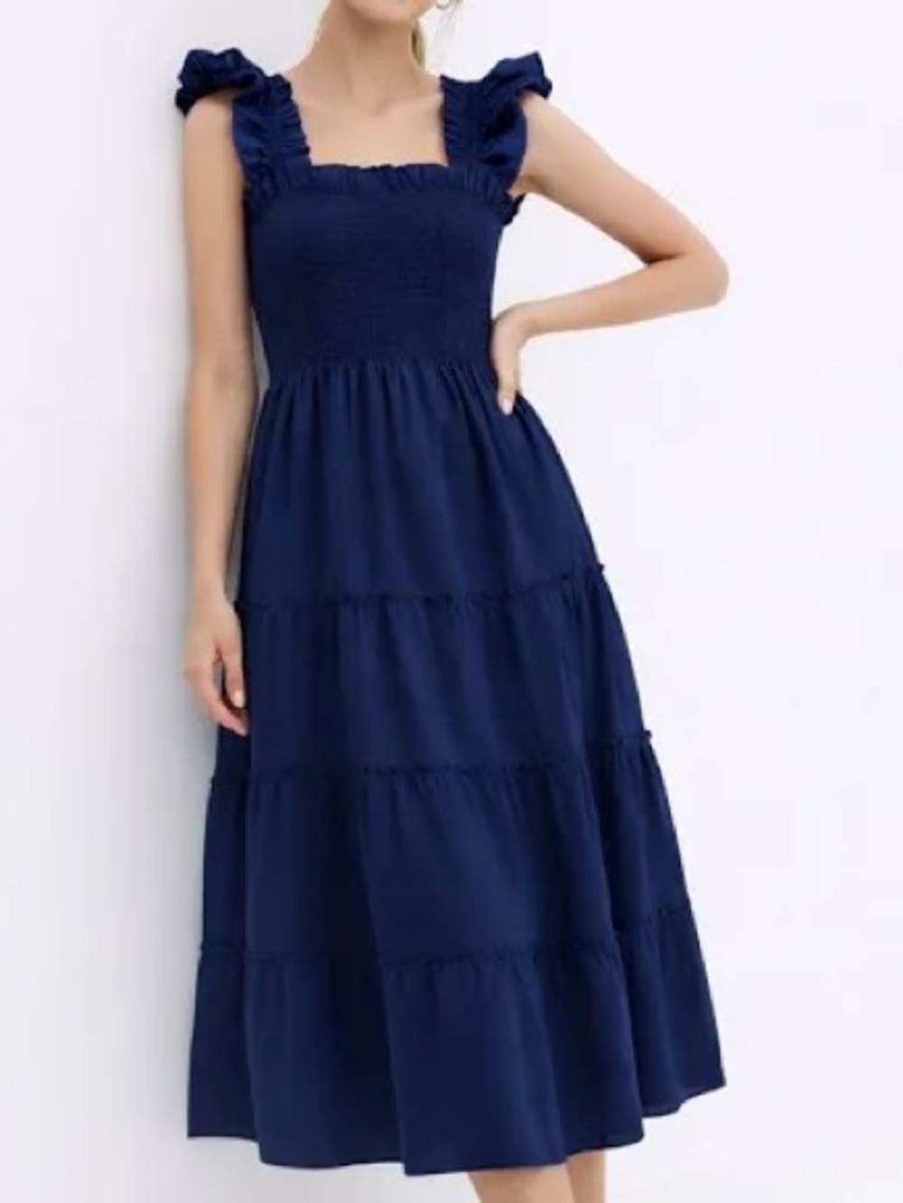 Hill House Navy Ellie Nap Dress small